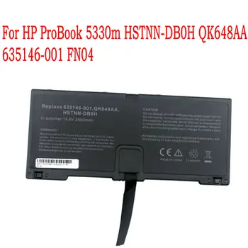 

14.8V 2600mAh Laptop Battery For HP ProBook 5330m HSTNN-DB0H QK648AA 635146-001 FN04