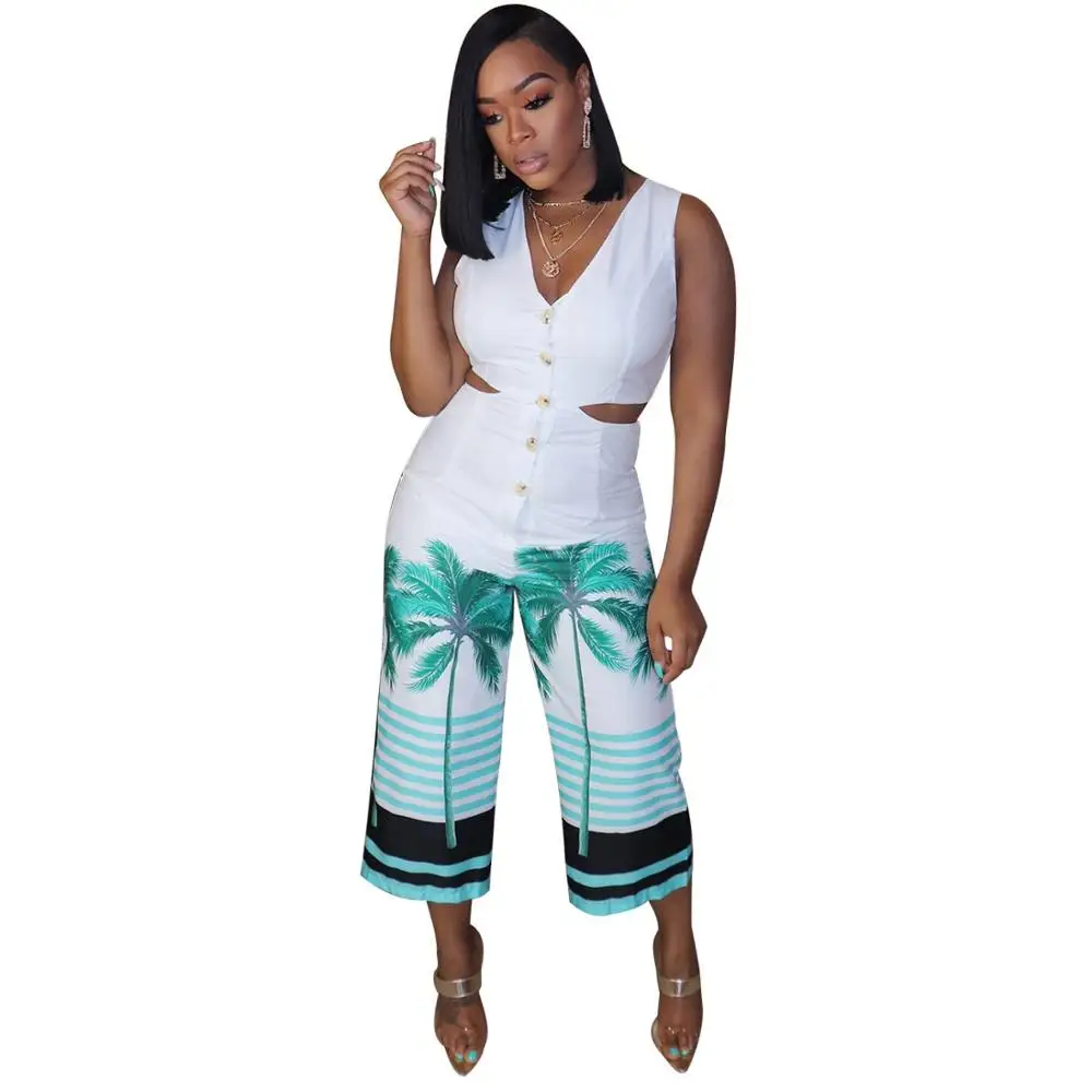 cut off jumpsuit
