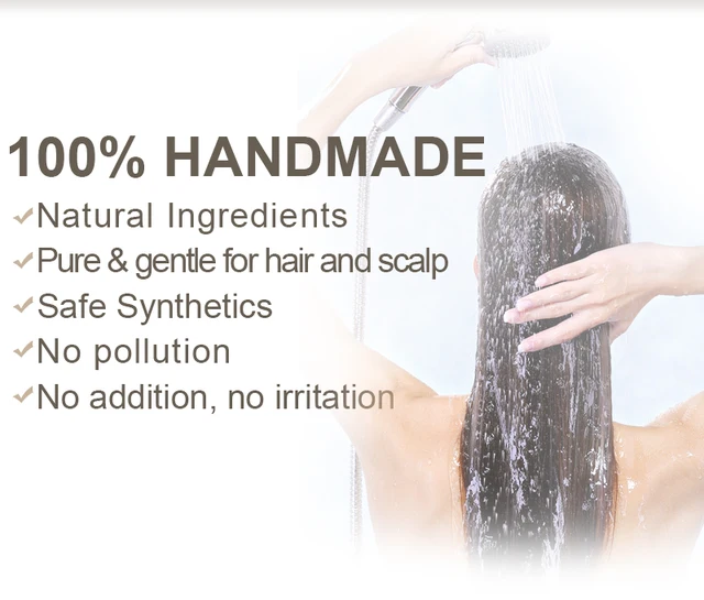 organic shampoo soap for shiny hair