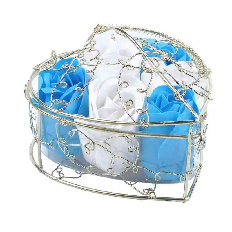 6 шт. Ароматические розы Лепесток для ванны мыло тела свадебный подарок вечеринки