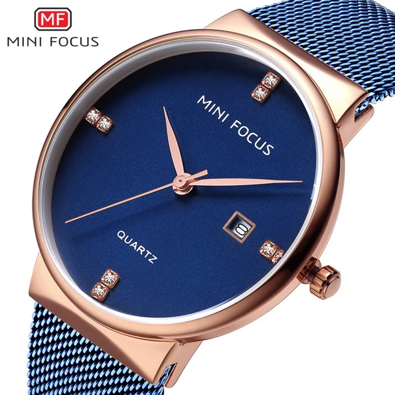 

Mini FOCUS/MEN'S Watch Fashion/Japan Movement/Calendar Waterproof/Gauze/Brand 0181G