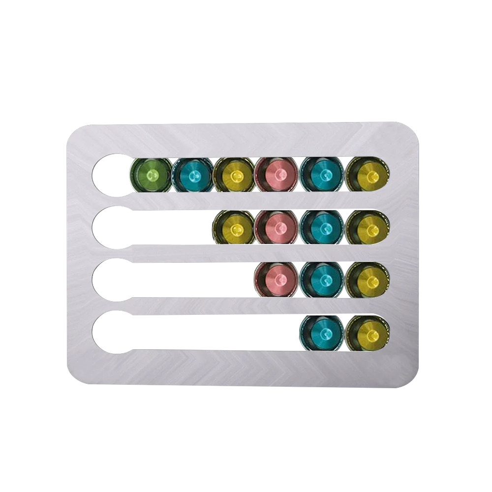 Deluxe Rotating Coffee Capsule Holder Tower - Sleek Pod Storage Rack