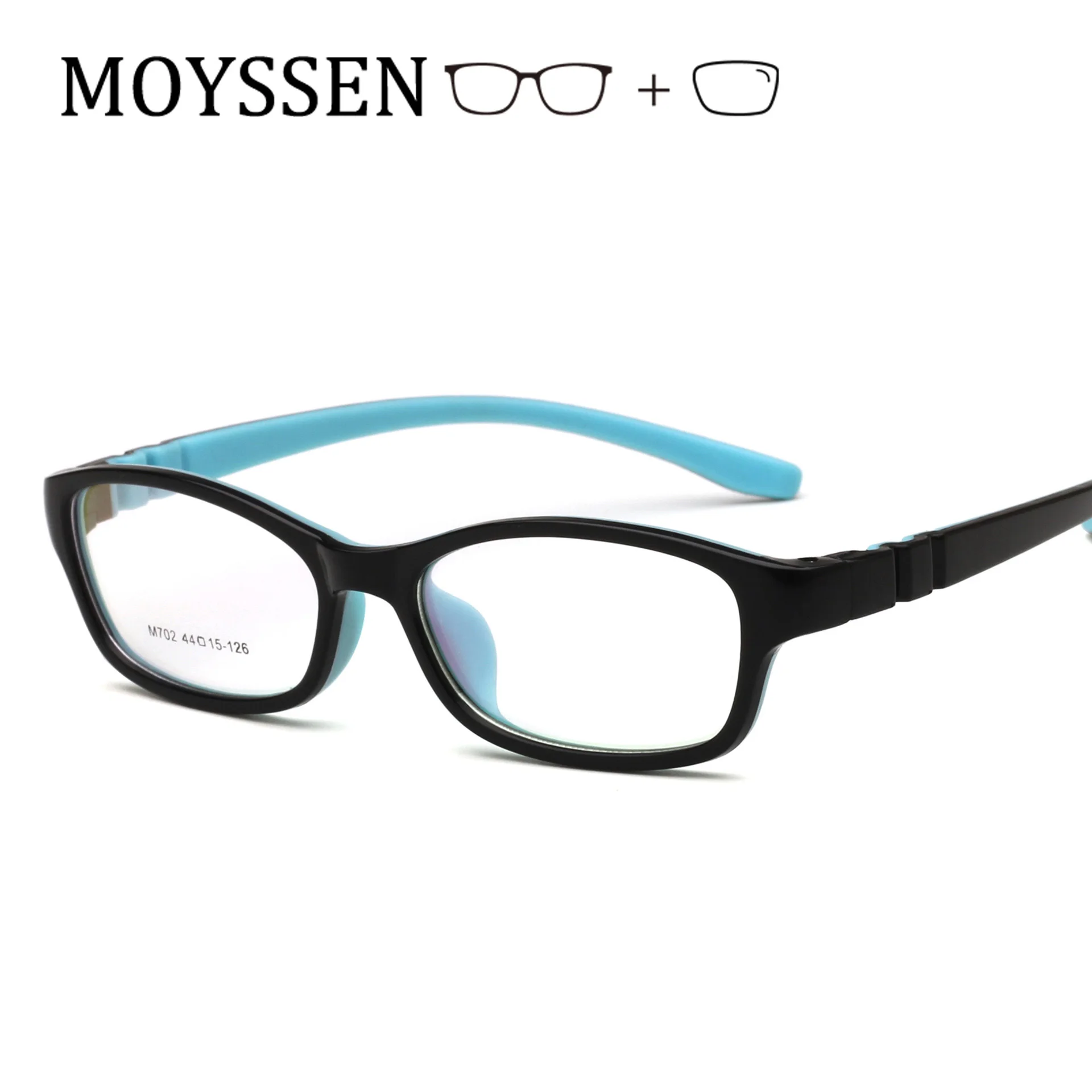 Очки для коррекции зрения при близорукости детей гибкие мягкие силиконовые