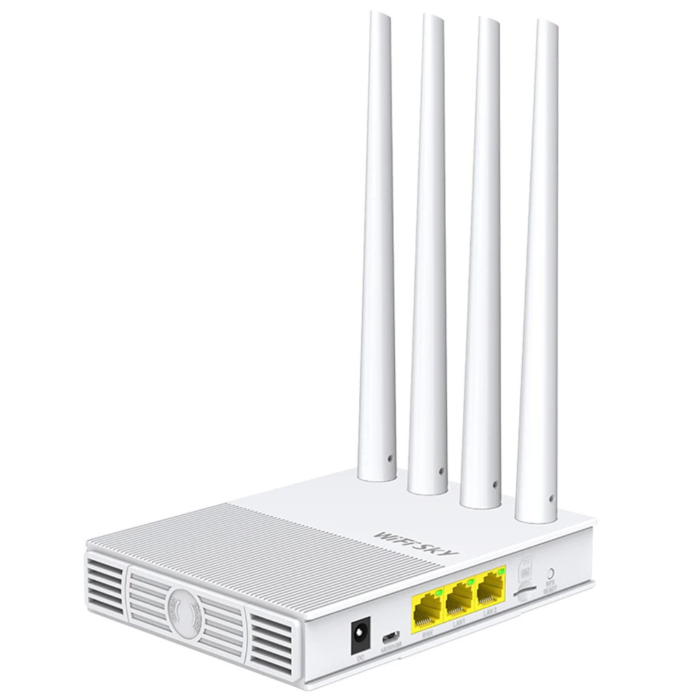 Wi-Fi SKY 4G LTE домашний роутер 2 + 4 антенны 300 Мбит/с LAN/WAN SIM-карта адаптер с покрытием