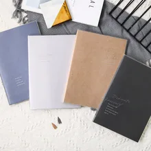 Joytop стиль неизвестная серия B5/A4 пластиковый чехол для записной книжки внутренние страницы с горизонтальными линиями простая Мода ноутбук оптом