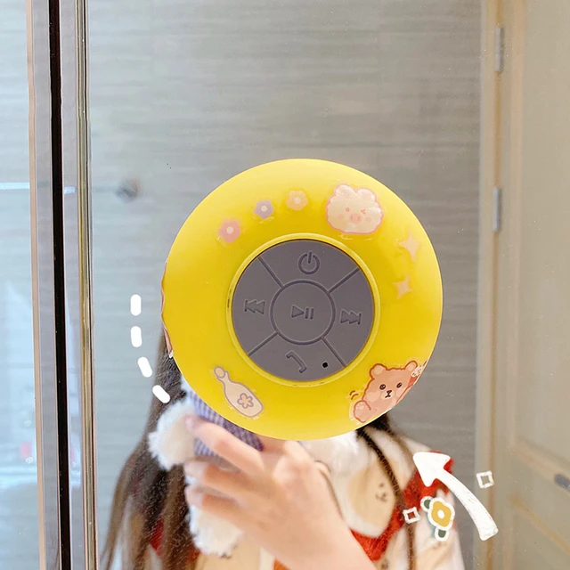 Kawaii Waterproof Bathroom Bluetooth Mini Speaker 3