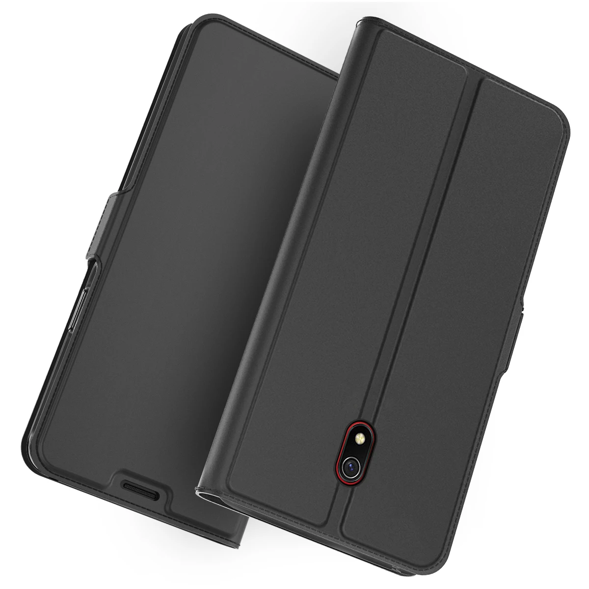 Для Xiaomi Redmi 8A чехол бизнес кожаный флип Стенд противоударный чехол пряжка с магнитом на Redmi 8A чехол с отделением для карт кошелек