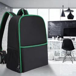 Kit de hombro multifunción, mochila de herramientas impermeable, resistente al desgaste, bolsa de almacenamiento de herramientas de reparación de tela de poliéster, Kit de herramientas completamente abierto