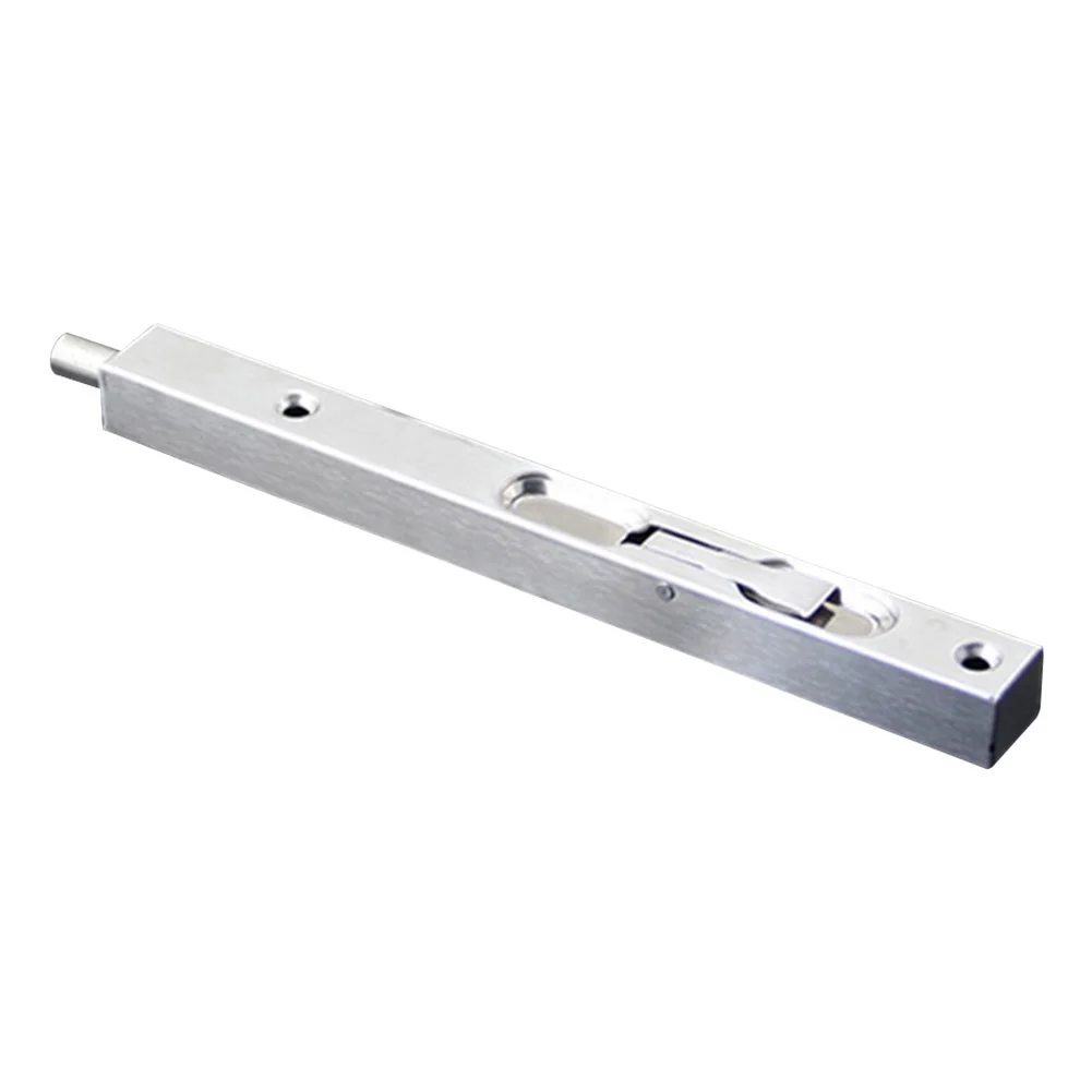 Guard Home Gate Stainless Steel Flush Latch Door Bolt Security Slide Lock With Screws Concealed Anti Theft Brushed Lever Action