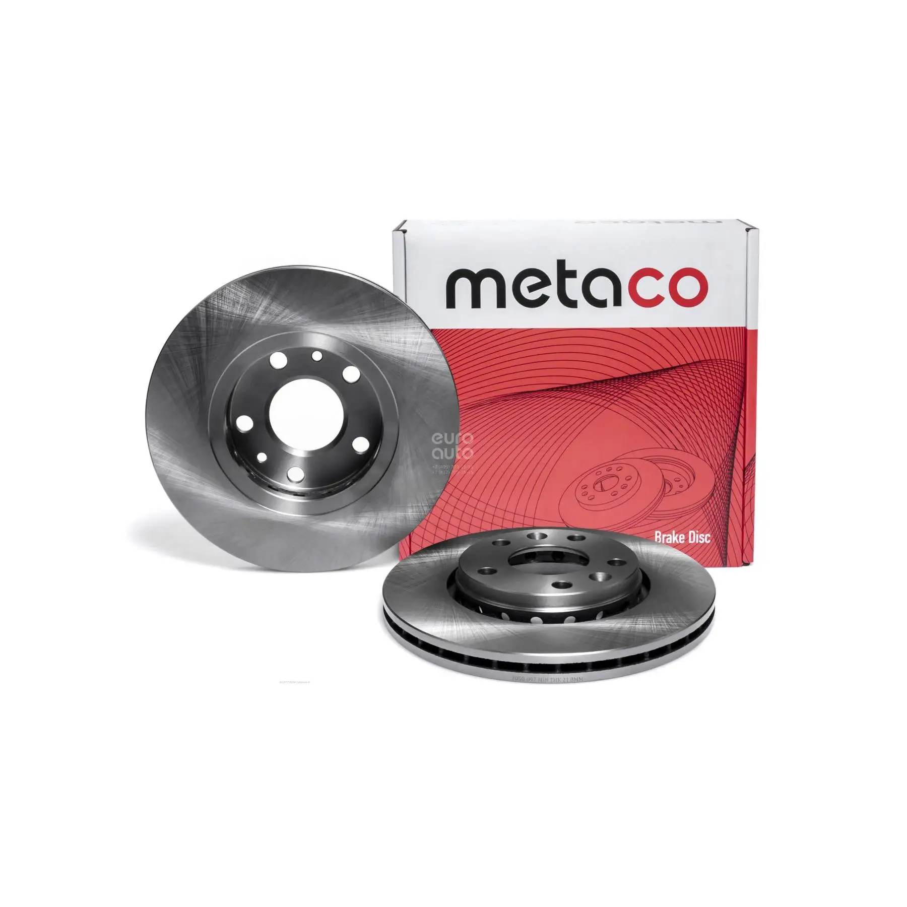 Metaco Disc brake front vented 3050-097 280x24x5
