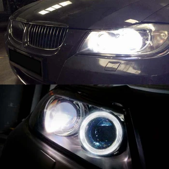 

Car 120W H8 6000K Led Angel Eye Headlight Bulb Suitable For Bmw E60 E61 E71 E70 Lci E90 E91 X5 Angel Eye Headlights
