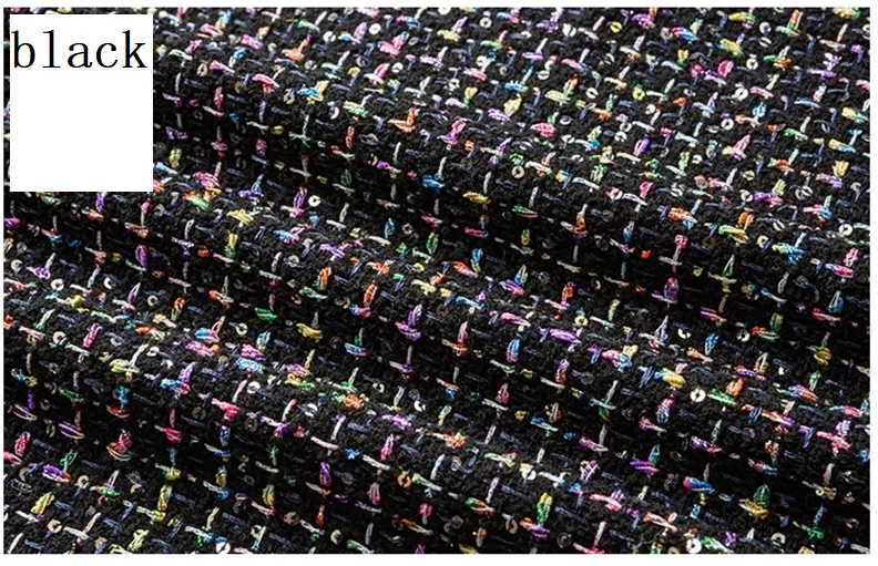 Бесплатная доставка твидовая ткань плетеная с тарелками 3 цвета цена за 1 метр |