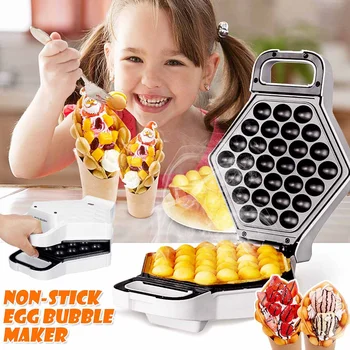 

China Bubble Waffle machine qq egg Waffle machine electric puff egg Waffle machine egg cake baker oven