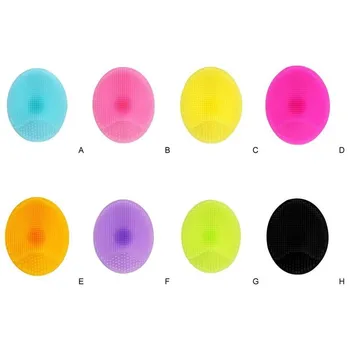 

1PCS Silicone Cleansing Brush Washing Pad Exfoliating Blackhead Face Cleansing Brush Tool Soft Deep Cleaning Face Brush