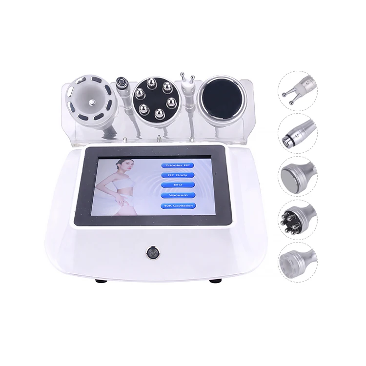 

newest price multifunction RF vacuum body slimming fat weight loss professional ultrasonic cavitation machine