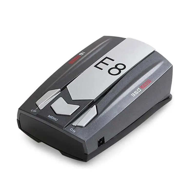 

Car Vehicle Radar Detector 360 Degree Anti Car Detector E8 Speed Voice Warning