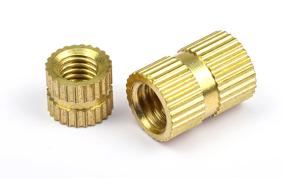 NINDEJIN 450/500pcs Brass Insert Nuts Set Female Thread Brass Molding Insert Knurled Nuts Assortment Double twill Embedded Nuts NINDEJIN 450/500pcs Brass Insert Nuts Set Female Thread Brass Molding Insert Knurled Nuts Assortment Double twill Embedded Nuts