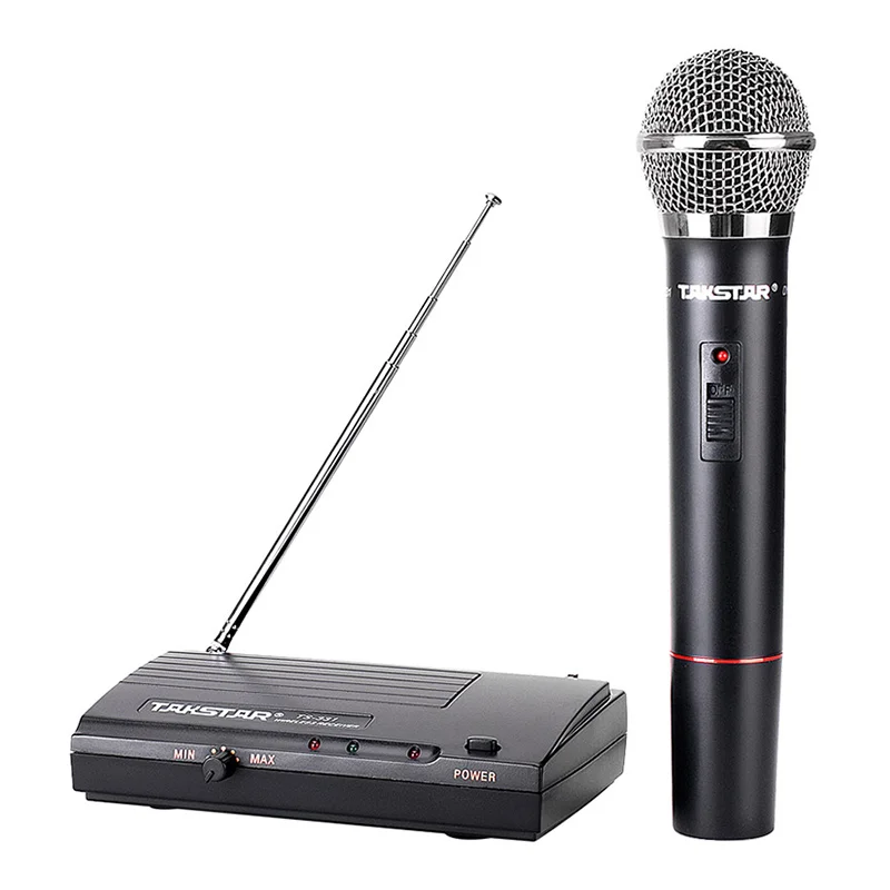 Free shipping TAKSTAR TS-331 Handheld Wireless Microphone (Black) with receiver | Электроника