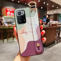 Universal SoCouple Wrist Strap Phone Holder Case - Stylish and Functional Protection for Poco f5 (HK3-58WDMoLanDGL)