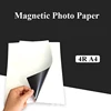 magnetic photographic paper A4 4R magnetic paste inkjet printing photo paper glossy matte stickers diy fridge magnet ► Photo 1/5
