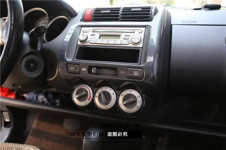 Для 2004-2007 Honda Fit персиковая деревянная рамка Радио Аудио Панель тире крепление отделка комплект для переоборудования Fascia
