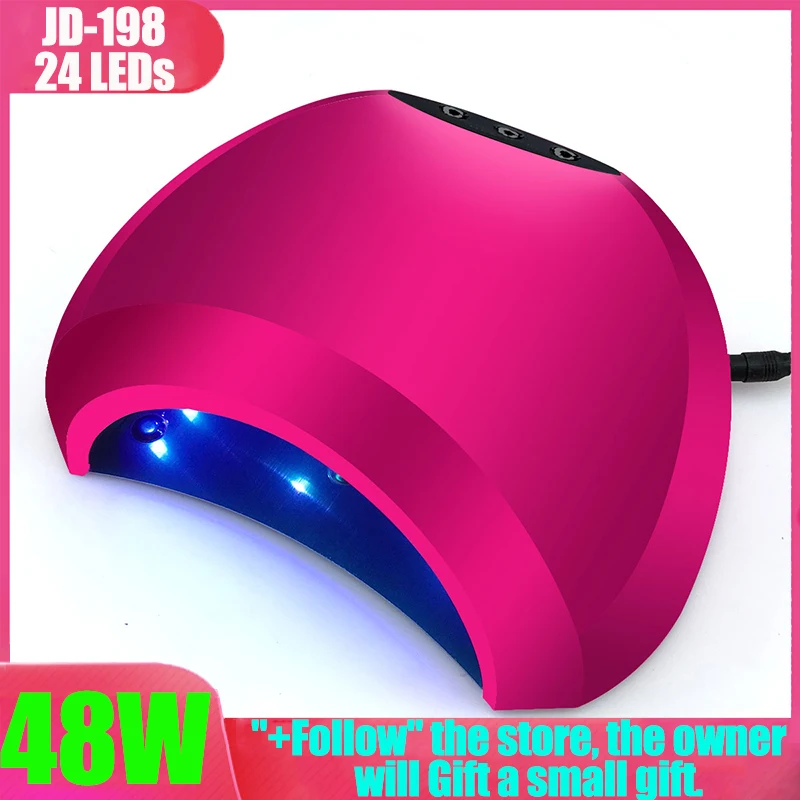 UV Lamp Nail SUN Dryer 48W SUNUV LED For All Gel 24 Leds Automatic Sensing Bottom 10S/30S/60S Timer Manicure|Сушилки для ногтей| |