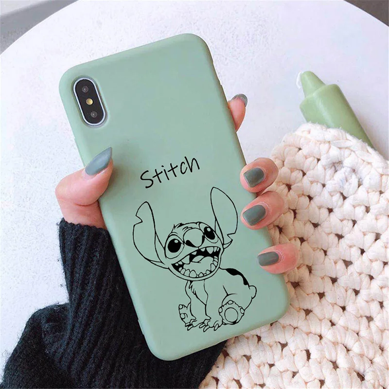 Роскошный чехол с аниме Стич для Xiaomi Mi A3 9 8 Pro SE Lite 6 A1 A2, Мягкая силиконовая задняя крышка, чехол Стич