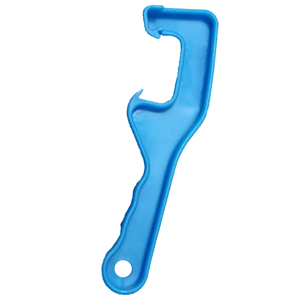 Синий Универсальное прочное портативное ведро для краски с открытой крышкой пластиковый легкий гаечный ключ - Цвет: Синий