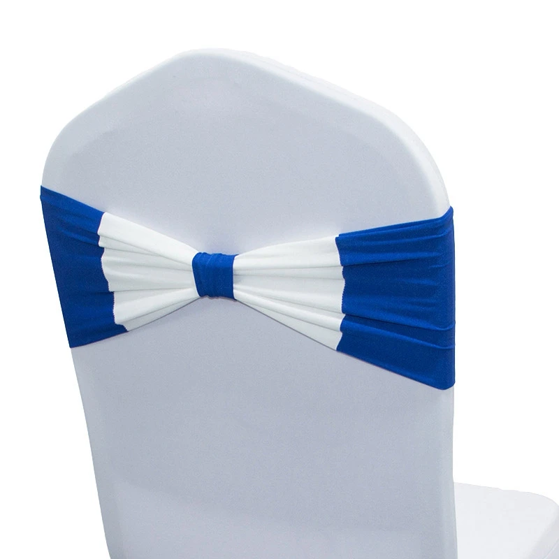 Пояс для стула, чехол для свадебного стула, лента для свадебной вечеринки, дня рождения, банкета, украшение стула, прочный декор для свадебной церемонии - Цвет: Style 4