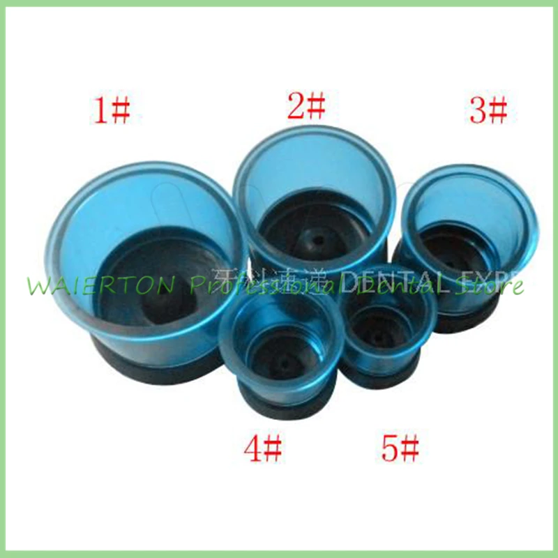 5pcs/set NEW Dental Lab Round Casting Rings Formers with Base Wax Investment Rubber Sillicon Ring Plastic | Красота и здоровье