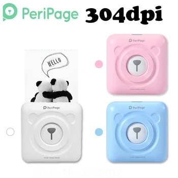 

PeriPage 304dpi Paper Photo Printer Mini Portable Bluetooth Wireless Pocket Thermal Printing USB Charger For Mobile Phone