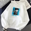 Winter Sword Art Online - Kirito Hoodies black oversized clothes Sweatshirt tops clothing Hoodie Sleeve Hoody Print Harajuku 3