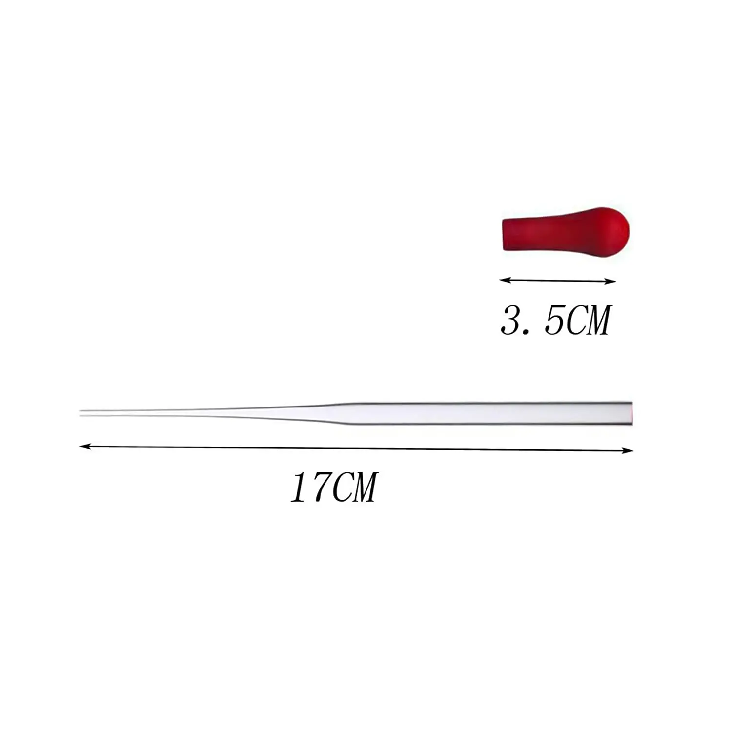 Glass Measuring Cylinder Set Glass Graduated Cylinder Thick Measuring Cylinders 5ml 10 ml 100ml with Glass Pipette Dropper Red Rubber Cap 3ml