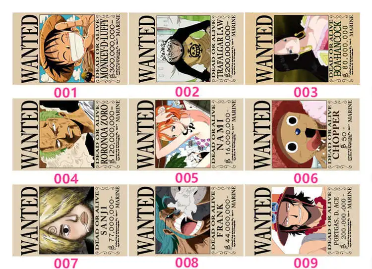 One piece Аниме наклейка Luffy Gismo Sauron аниме-Атрибутика