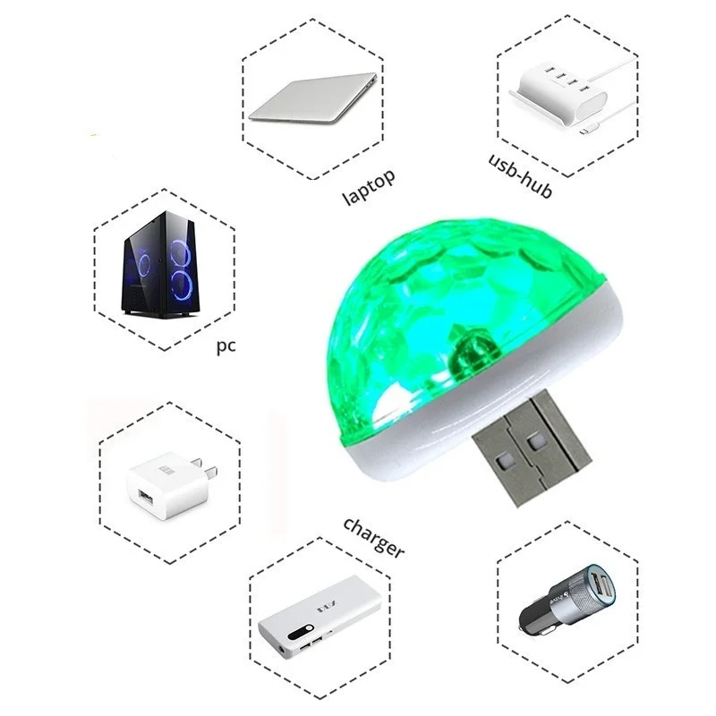 2022 NEUE Multi Farbe USB LED Auto Innen Beleuchtung Kit