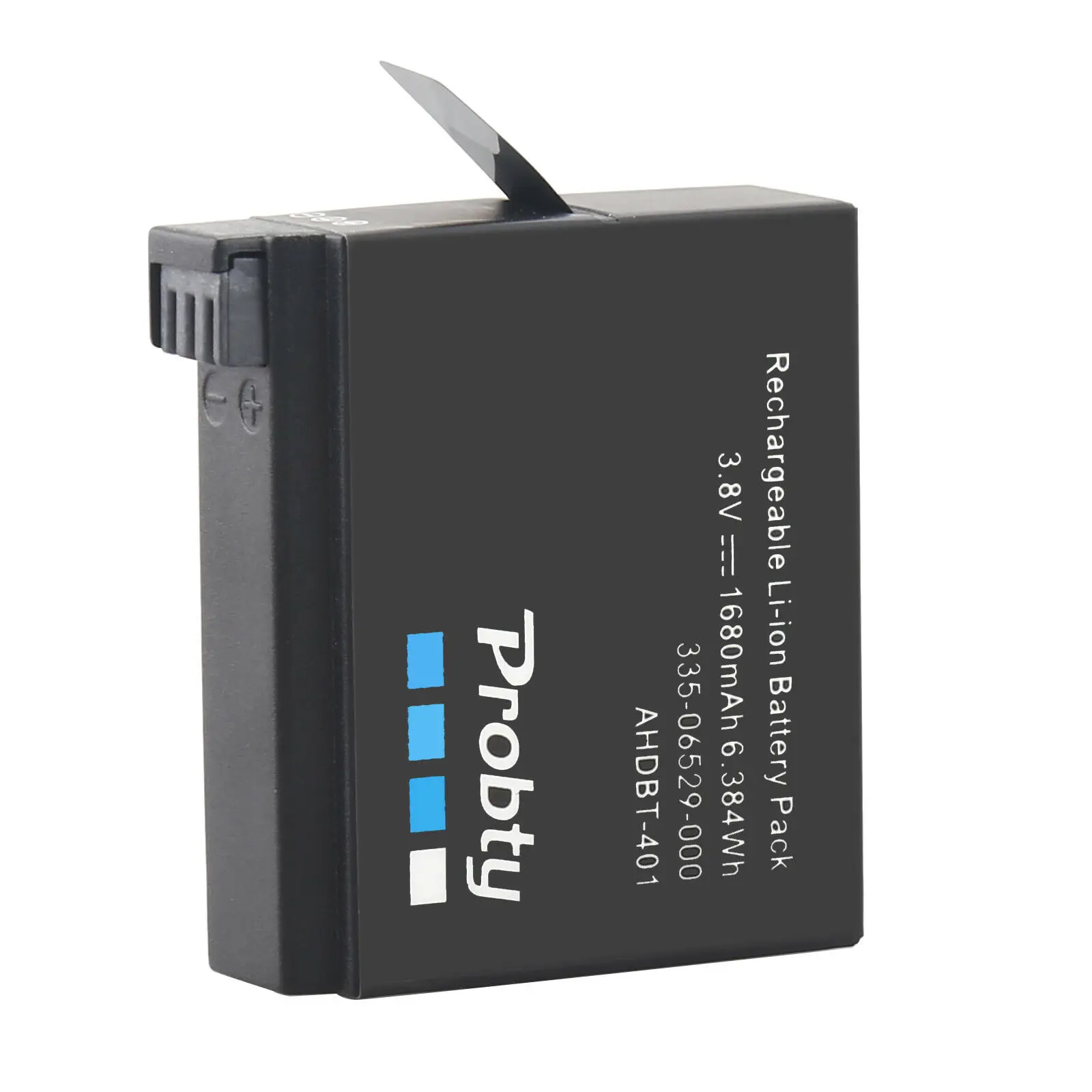 GoPro AHDBT-401 accu (3.8 V, 1160 mAh, huismerk) GoPro