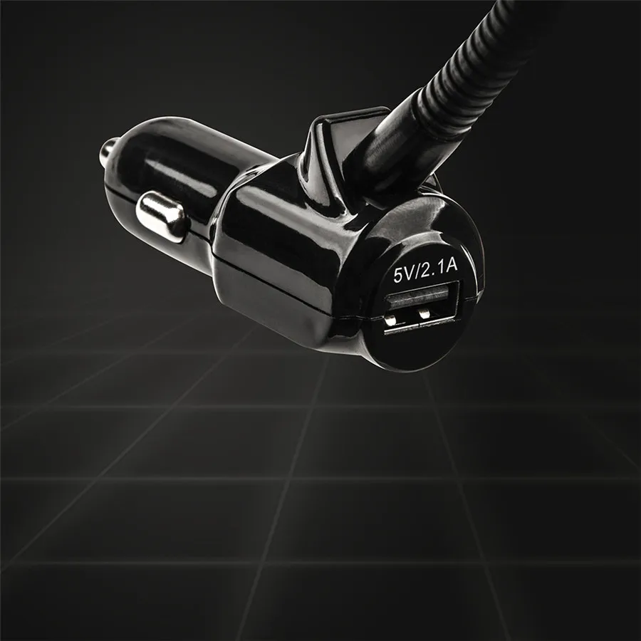 Bluetooth автомобильный комплект MP3-плеер громкой связи беспроводной fm-передатчик автомобильное зарядное устройство Поддержка Micro TF карты для зарядки автомобильного телефона