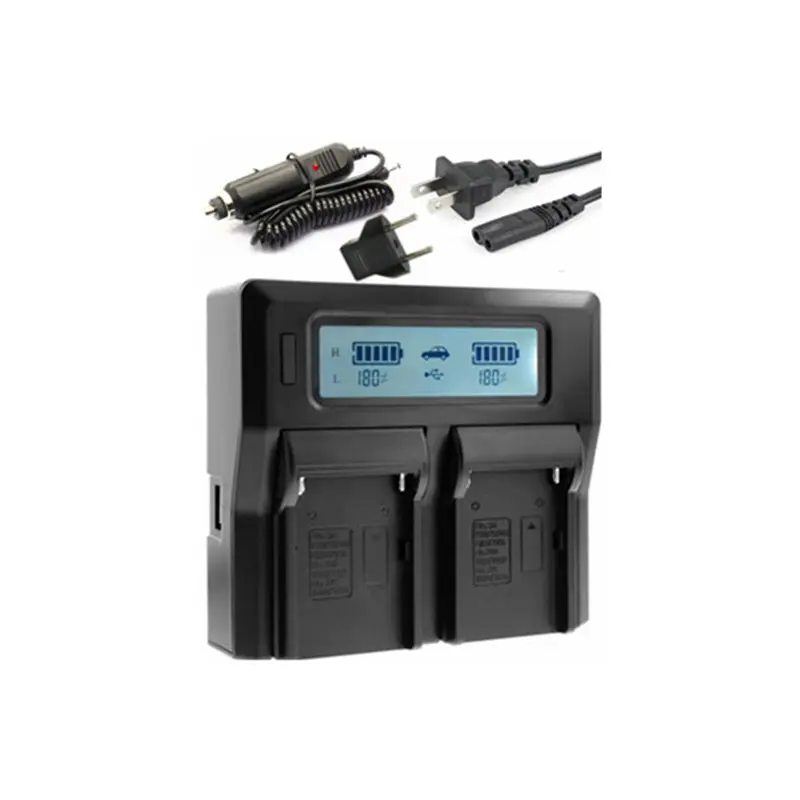 BP-U30 BP-U60 BP U60 BP-U65 BP-U90 Ультра быстрый LCD Двойной AC/USB зарядное устройство наборы для