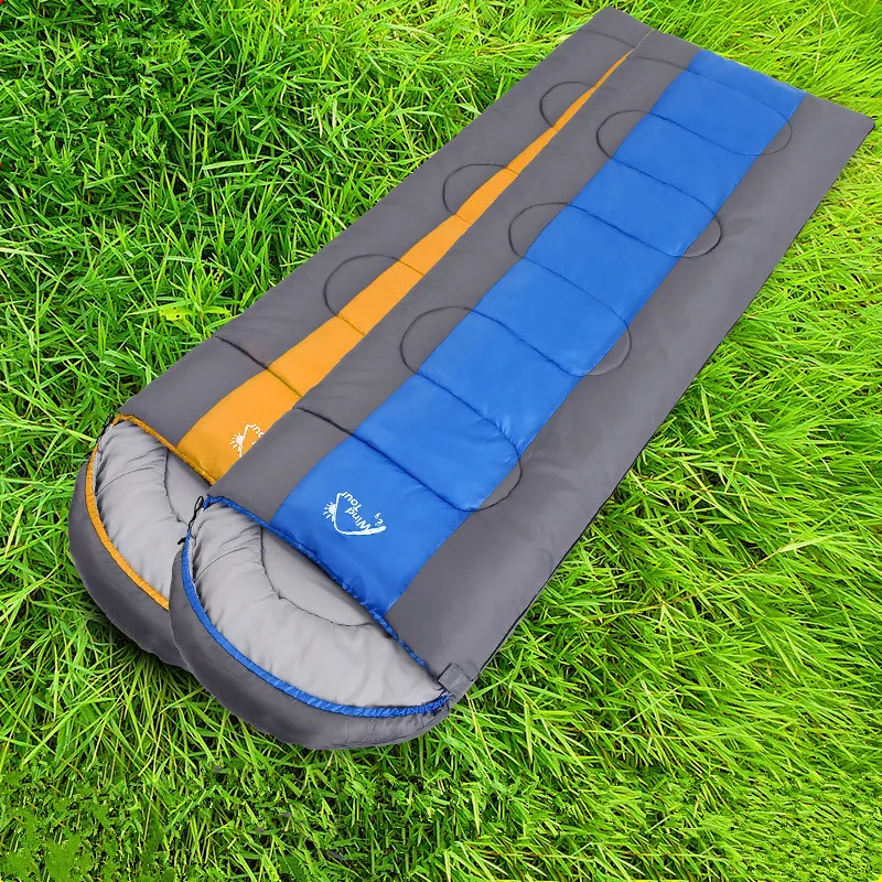 Легкий теплый и холодный открытый спальный мешок водонепроницаемый кемпинг снаряжение компактный спальный мешок для путешествий Пешие прогулки