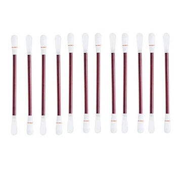 

120 Pcs Portable Disposable Alcohol Iodine Cotton Swabsticks - Stick for Wounds Care Disinfection Cotton Swabsticks