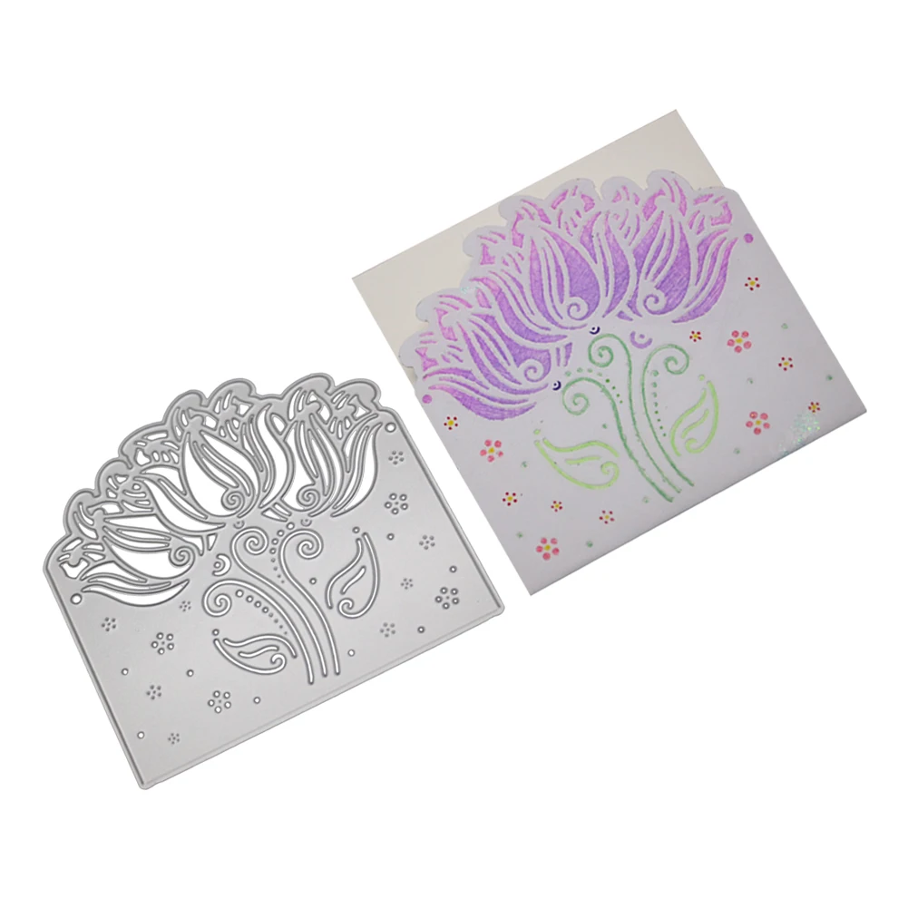 Metal Cutting Dies New 2019 Flower Border Cut DIY Scrapbooking Decorative Embossing Paper Cards Photo Album Template | Дом и сад