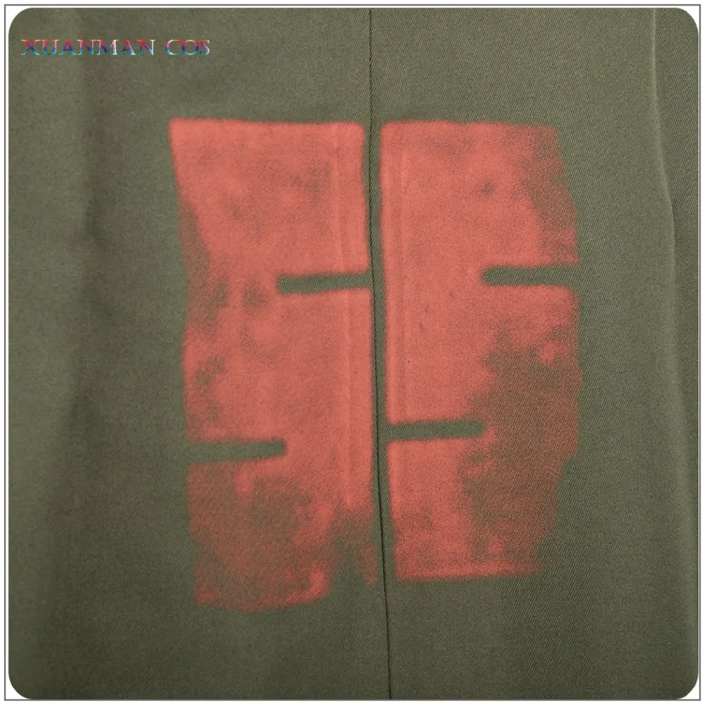 Super Danganronpa 2 Nagito Komaeda Nagito Army Green Color Jacket ONLY Cosplay Costume Clothing Custom with Real Pockets (5)