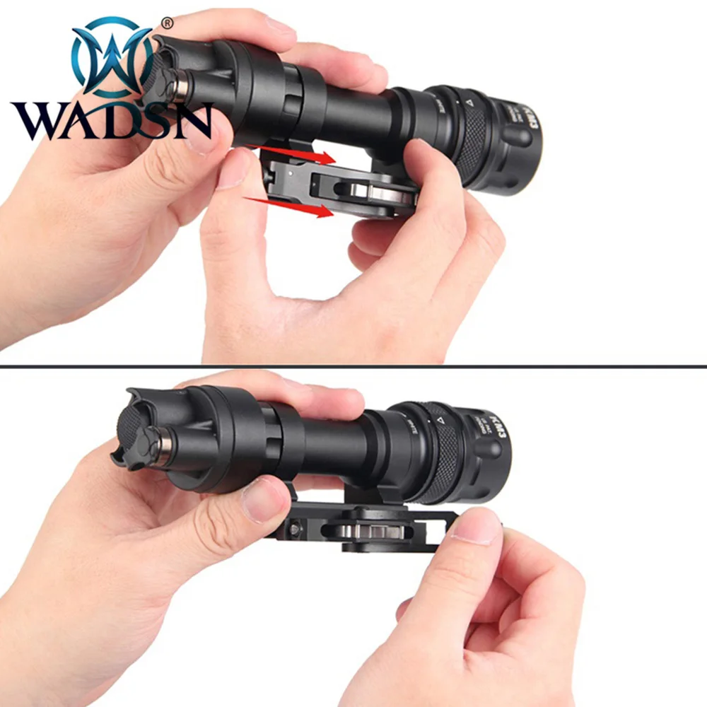 WADSN Tactical Flashlight SF M952V LED WEAPONLIGHT Airsoft Rifle Torches 350Lumens Softair Scout Light WEX192 Weapon Lights