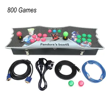 

Super Cool Design 800 Games Home Multiplayer Arcade Game Console Kit Set Double Joystick Children Game Console