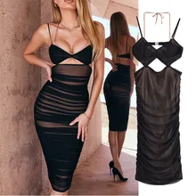 

Maxdutti Summer Dress Women England Spaghetti Strap Stretch Gauze Midi Dress Ins Fashion Blogger Sexy Part Dress Women Vestidos