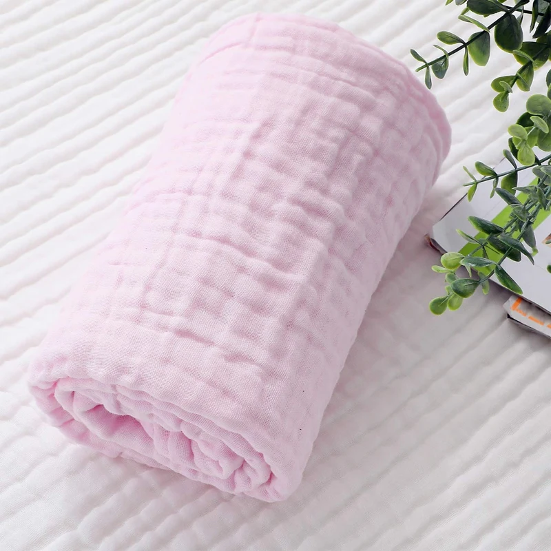 Детское полотенце хлопковое газовое супер мягкое Впитывающее детское банное 6