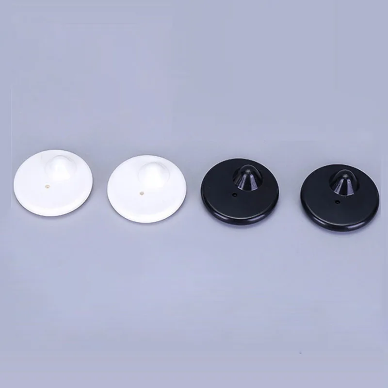 EAS RF hard tag 50mm 8.2mhz security clothes tag eccentric round hard 1000pcs