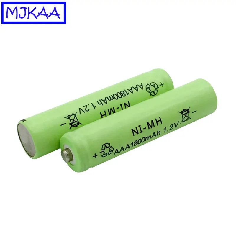 Аккумуляторная батарея MJKAA 12/20 шт. AAA 1800 мА/ч 1 2 В Ni MH 3 А высококачественные