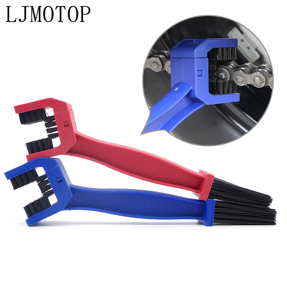

Motorcycle chain Cleaning brush Cleaner Gear Grunge Outdoor Cleaner Scrubber Tool for 640 LC4 Supermoto 2003-2006 990 AdventuRe