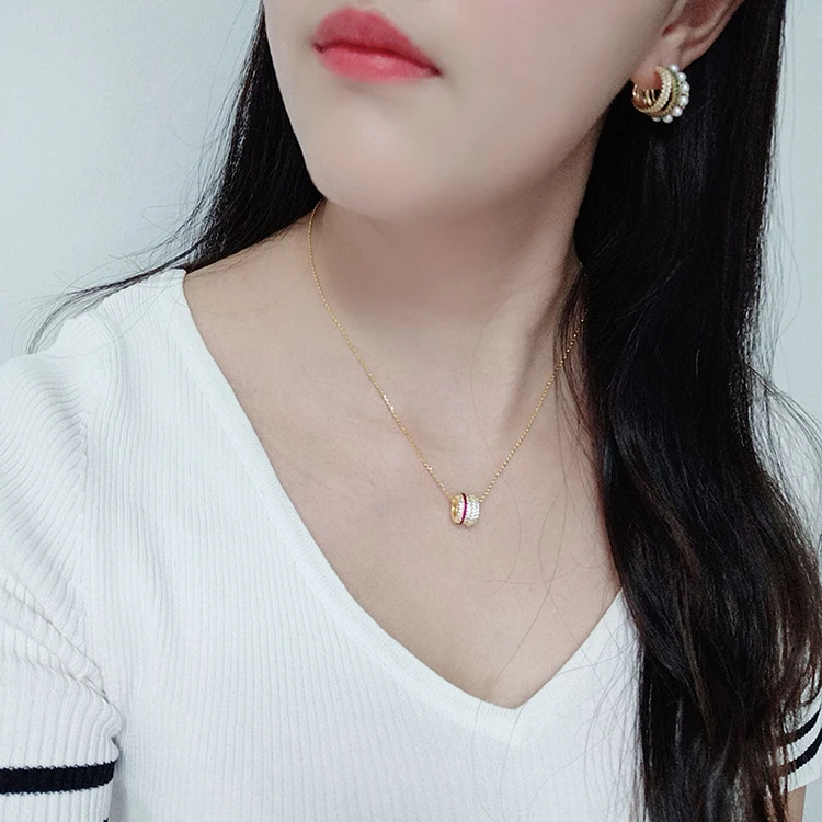 Five Hoop Circle Ear Bone Clip with Pearl No Pierced Cuff Earring 925 sterling silveer monaco earrings hoop cuff ear bijoux